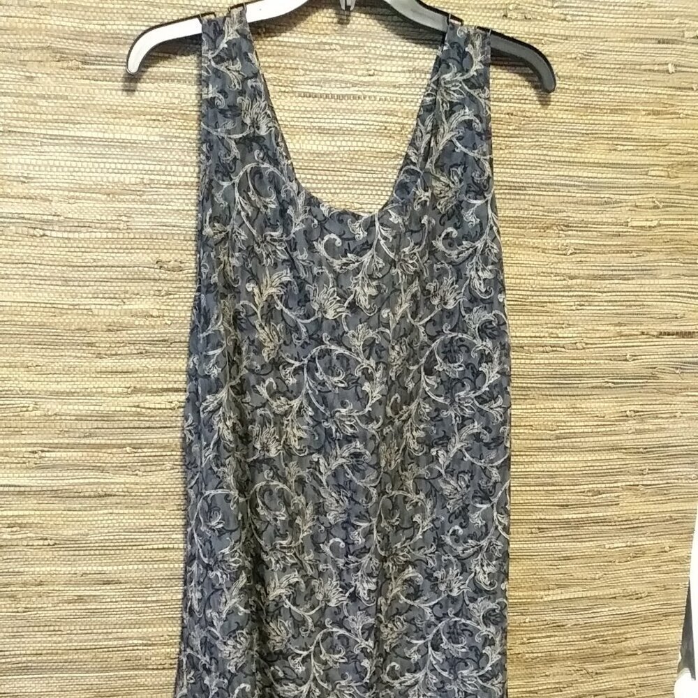 🖤✨  Worthington Maxi Dress 24W  Black & Grey Elegance